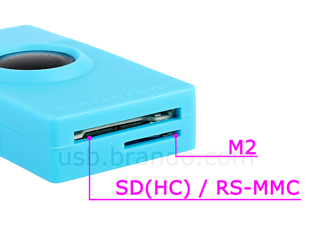 USB Mini Camera Card Reader