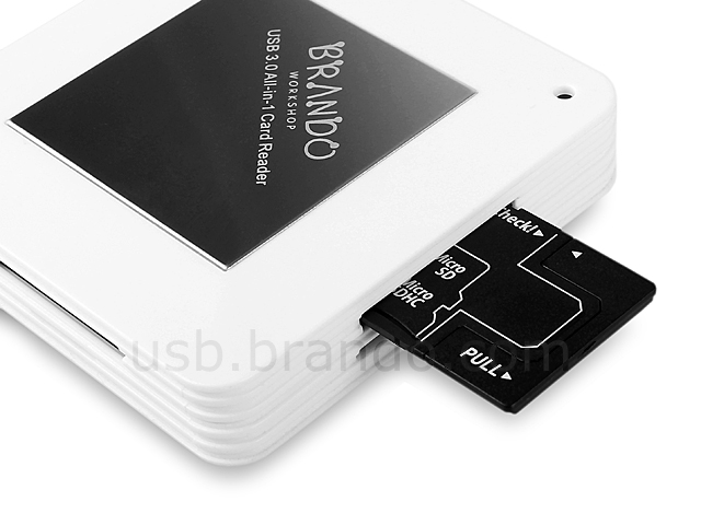 Micro SD(HC) Trio 3-In-1 Card Reader II