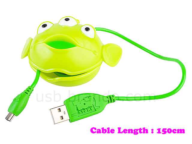 Disney Alien USB Cable Holder with 150cm USB Cable