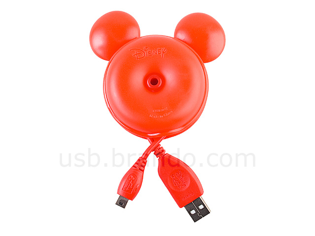 Disney Mickey USB Cable Holder with 150cm USB Cable