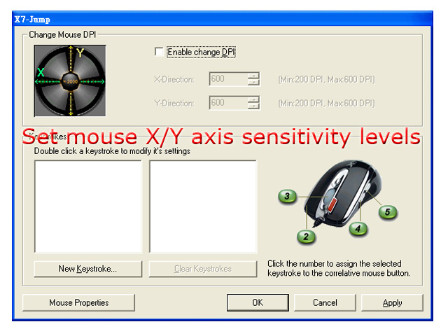 A4Tech X-750F Laser Gaming Mouse