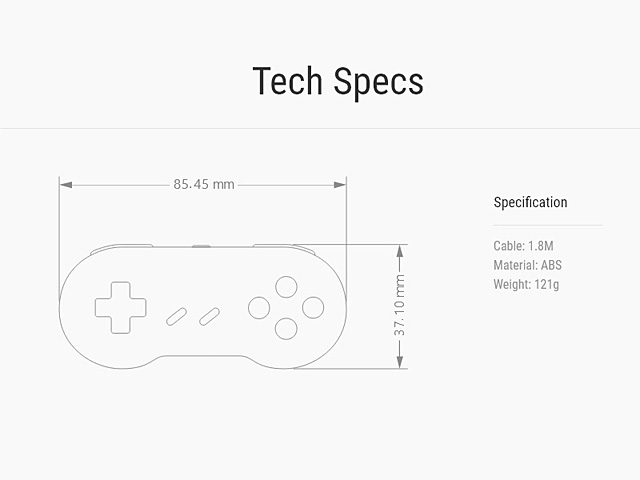 Retroflag USB Classic USB Controller-J