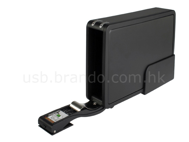 USB Screw-less 3.5" HDD Enclosure (USB + eSATA)