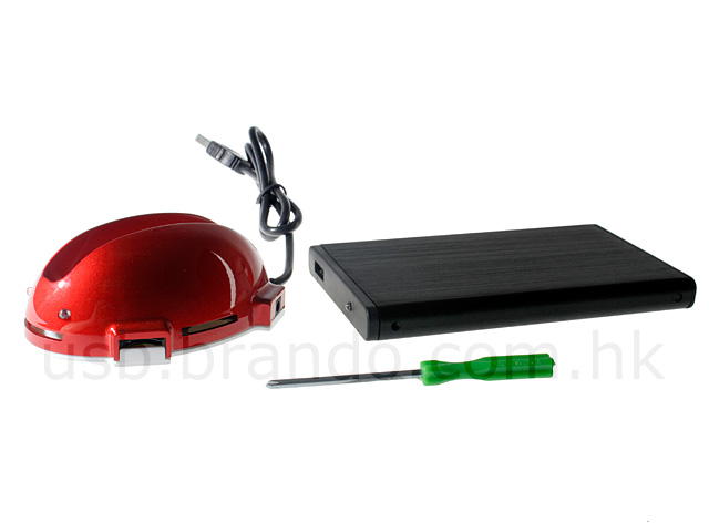USB 2.5" SATA HDD Enclosure with Multi-Function Dock