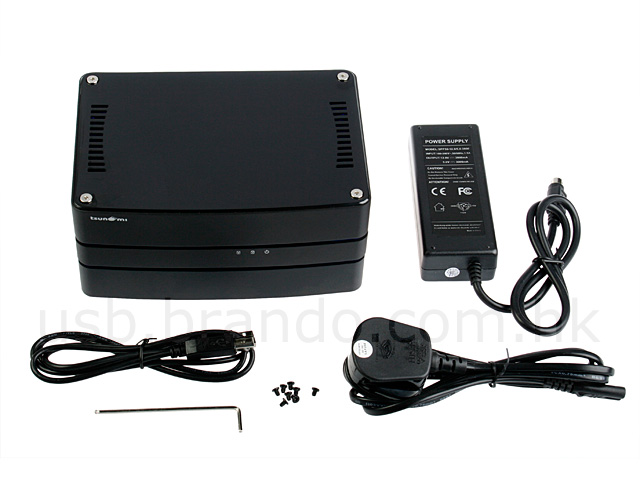 Tsunami eData II 3500 Dual 3.5" HDD Enclosure