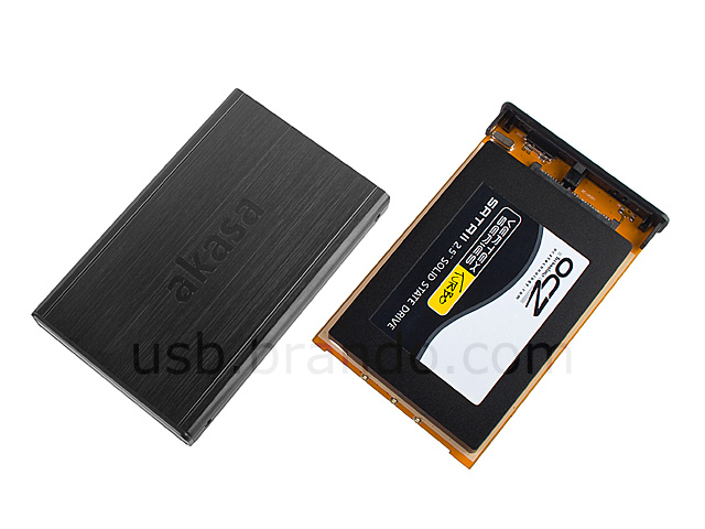 Akasa Noir S USB 3.0 2.5" SATA HDD Enclosure
