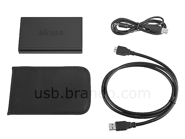 Akasa Noir S USB 3.0 2.5" SATA HDD Enclosure