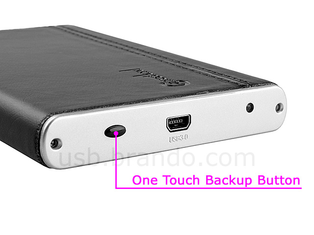 Connectland USB 3.0 2.5" SATA HDD Enclosure with OTB