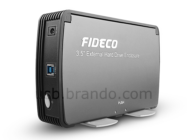 FIDECO USB 3.0 3.5" SATA HDD Enclosure