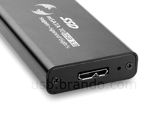 USB 3.0 Mini PCI-E mSATA SSD Enclosure