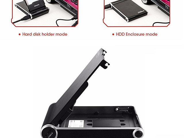 2.5 SATA HDD USB 3.0 Enclosure Stand