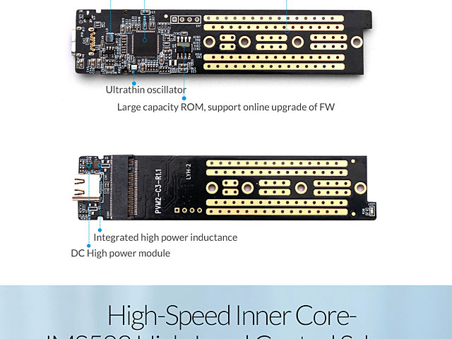 ORICO NVMe M.2 SSD Enclosure (10Gbps)