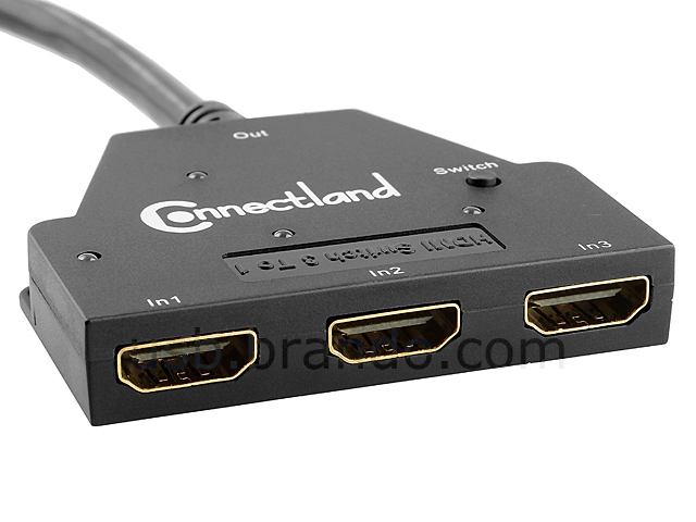 Connectland 3-Port HDMI Switch