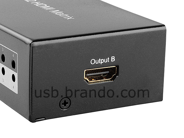 HDMI Switch Matrix (4 in 2 out)