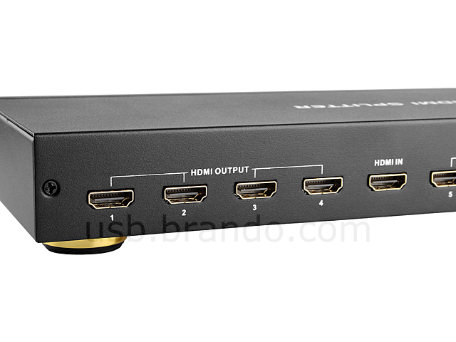 1 in 8 out HDMI Splitter