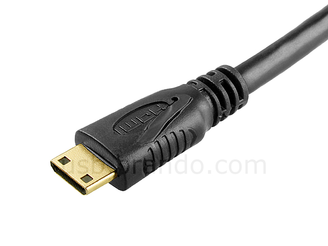 Mini HDMI Male to VGA + Audio Output Cable