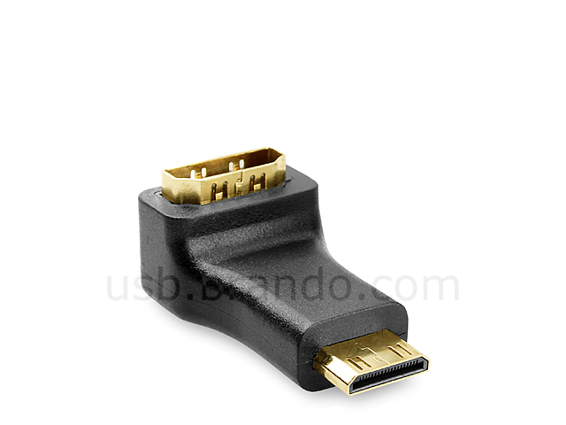 Mini Male to HDMI Adapter (90°)