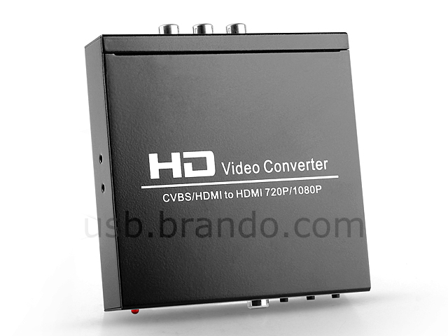 AV+HDMI to HDMI Video Converter