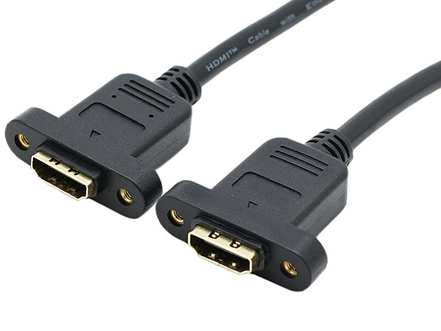 2m6ft HDMI Cable with Locking Screw 4K - HDMI®-kablar & HDMI-adaptrar