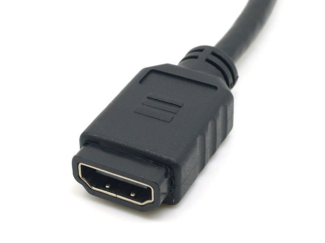 HDMI 1.4 Type A Female to Type E Male Video Audio Cable