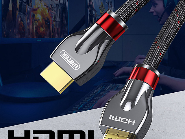 8k High Speed 2.1 Cable Aluminum Alloy, Male To Male Cable, 2.1