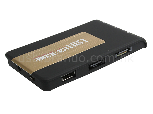 USB to SATA/ESATA with 5 USB Ports Combo Hub