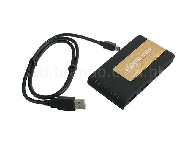 USB to SATA/ESATA with 5 USB Ports Combo Hub