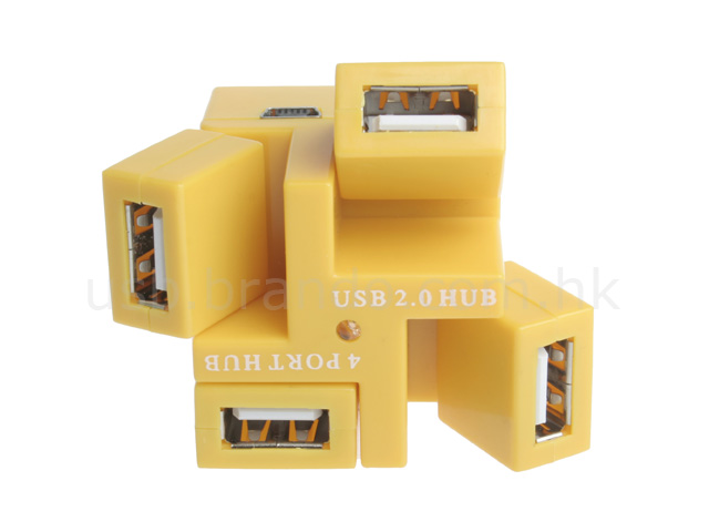 4-Port USB Cubic Hub