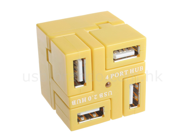 4-Port USB Cubic Hub