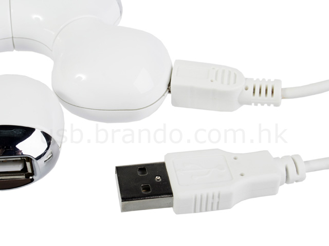 USB Star Hub II (White)