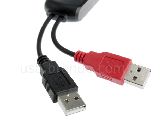 USB 3-Port Hub + Mini-USB Cable