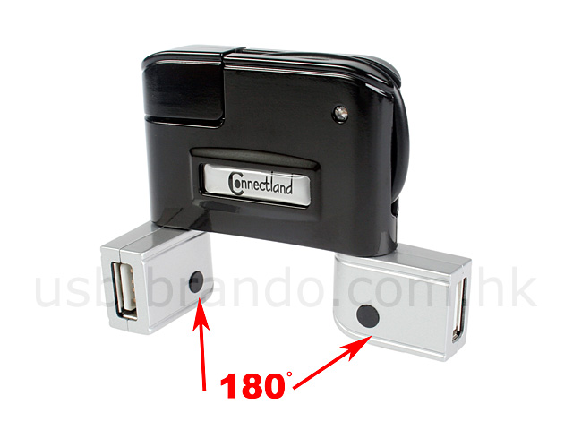 USB 180° X2 Revolving 4-Port Hub