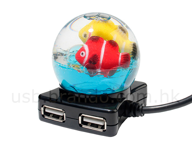 Crystal Ball USB 4-Port Hub