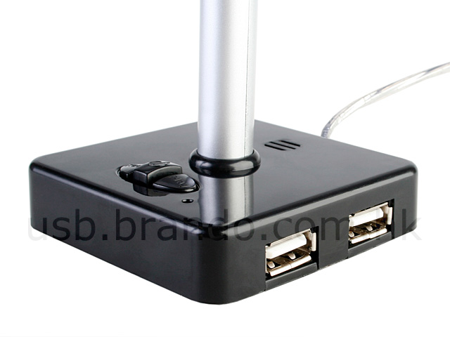 USB Traffic Light 4-Port Hub with Voice Recording