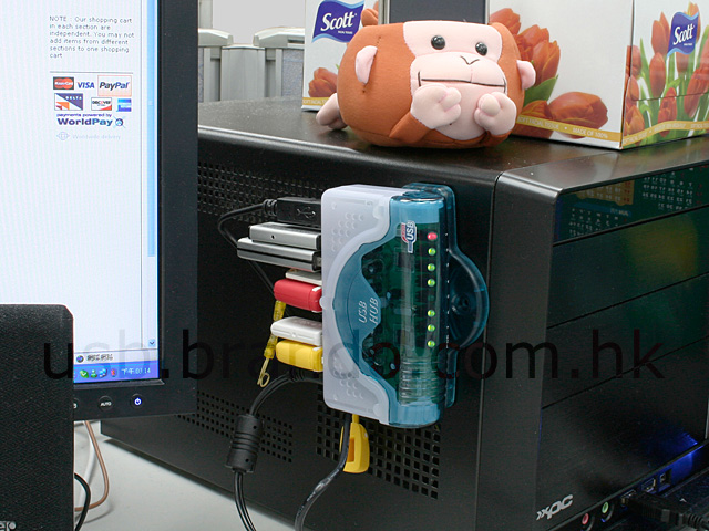 USB 7-Port Tower Hub