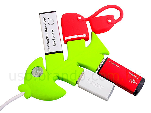 USB Fishbones 4-Port Hub