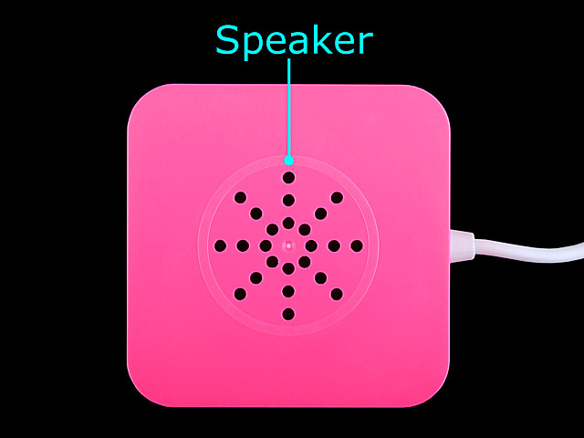 USB Cubic 3-Port Hub + Speaker