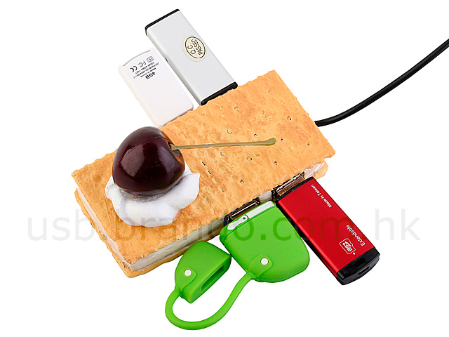 USB Cherry Biscuit 4-Port Hub
