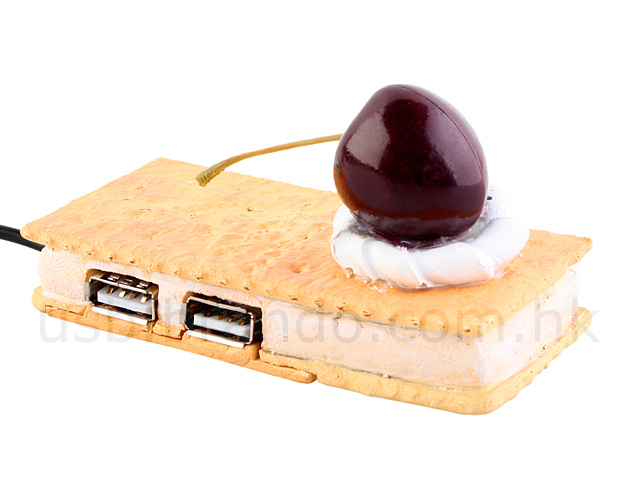 USB Cherry Biscuit 4-Port Hub