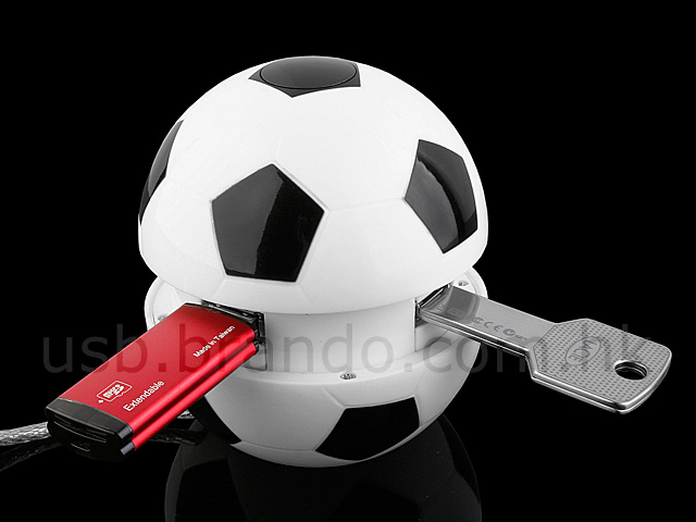 USB Soccer 4-Port Hub