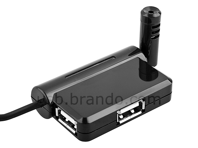 USB Microphone with 3-Port Hub