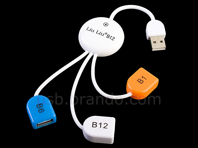 USB 3-Port Hub Cable