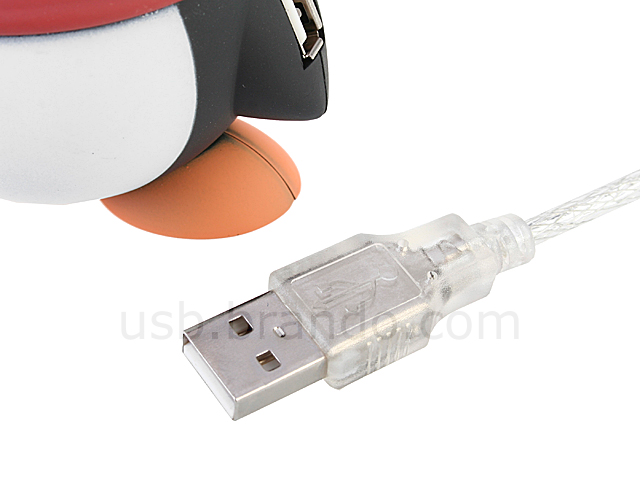 USB Penguin 4-Port Hub