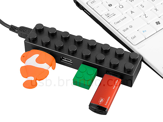 USB Brick 4-Port Hub II