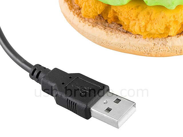 USB Chicken Burger 4-Port Hub