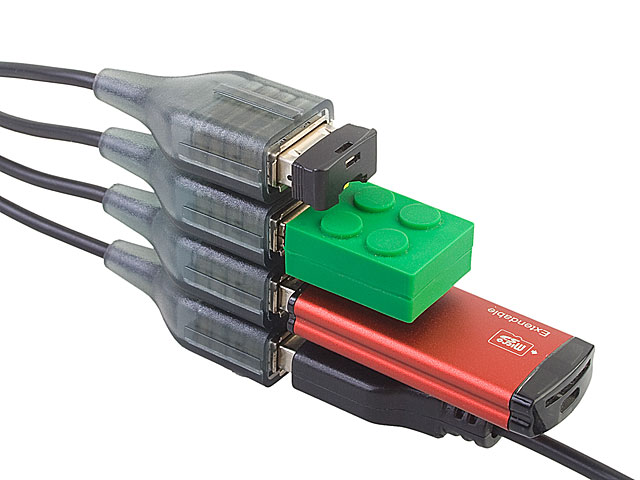 USB Endlap 4-Port Hub Cable