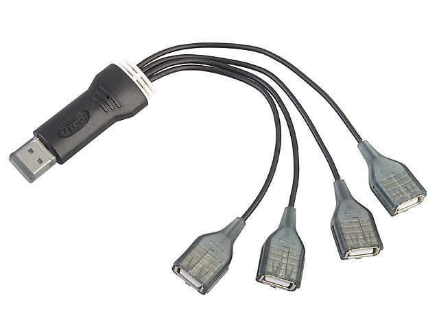 USB Endlap 4-Port Hub Cable