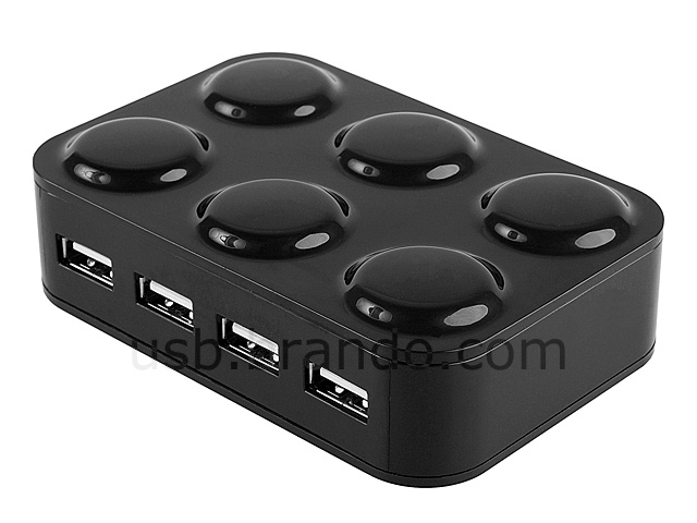 CHUNKY USB Brick 4-Port Hub