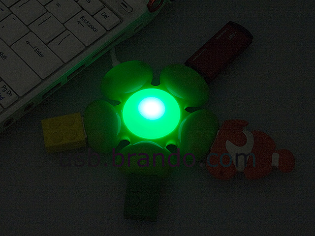USB Moody Flower 4-Port Hub