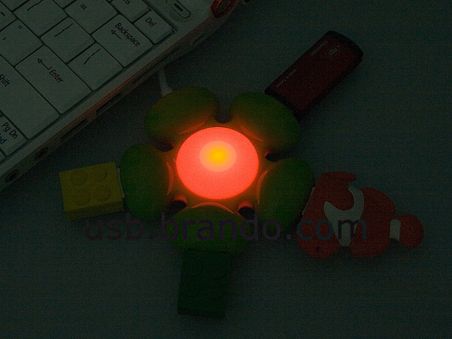 USB Moody Flower 4-Port Hub